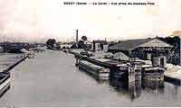 BONDY (Seine) - Le Canal - Vue prise du nouveau Pont